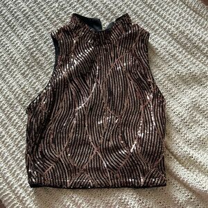 💖 Sequin crop top
